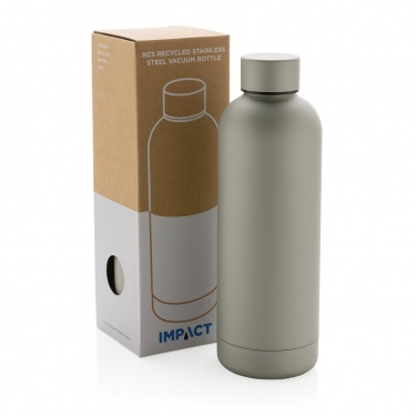 Logotrade promotional gift image of: RCS Recycled stainless steel Impact vacuum bottle
