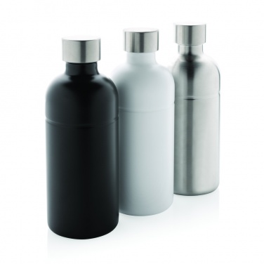 Logo trade promotional items image of: Soda RCS certified re-steel carbonated drinking bottle