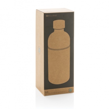 Logo trade corporate gift photo of: Soda RCS certified re-steel carbonated drinking bottle