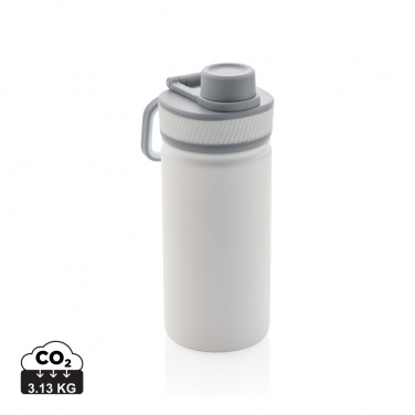 Logo trade business gift photo of: Vacuum stainless steel bottle with sports lid 550ml