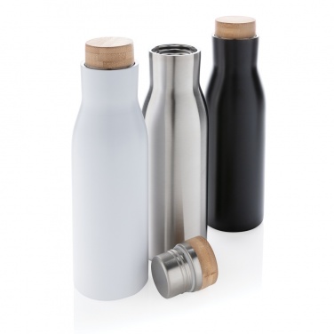 Logotrade promotional product picture of: Clima leakproof vacuum bottle with steel lid