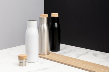 Logo trade promotional giveaway photo of: Clima leakproof vacuum bottle with steel lid