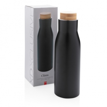 Logo trade promotional products picture of: Clima leakproof vacuum bottle with steel lid