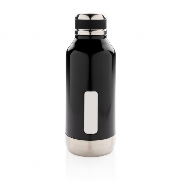 Logo trade promotional gift photo of: Leak proof vacuum bottle with logo plate