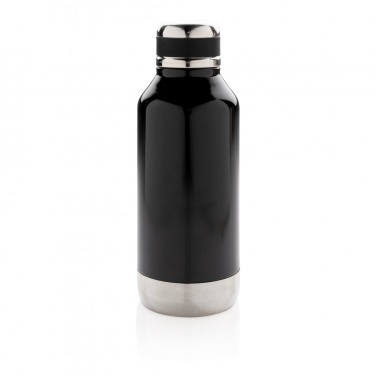 Logo trade promotional gifts image of: Leak proof vacuum bottle with logo plate