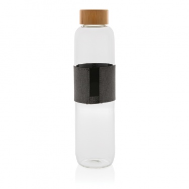 Logotrade advertising product image of: Impact borosilicate glass bottle with bamboo lid
