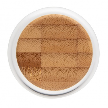 Logo trade promotional products picture of: Impact borosilicate glass bottle with bamboo lid