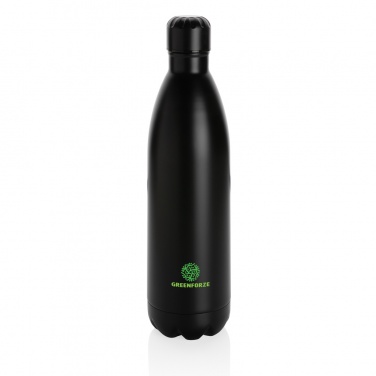 Logotrade advertising product picture of: Solid colour vacuum stainless steel bottle 1L