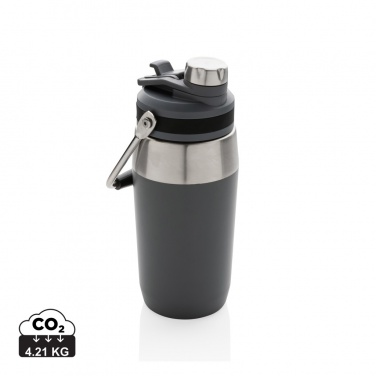 Logo trade promotional gift photo of: Vacuum stainless steel dual function lid bottle 500ml