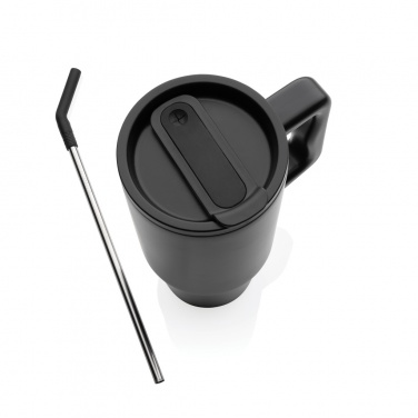Logo trade promotional items image of: Embrace deluxe RCS recycled stainless steel tumbler 900ml