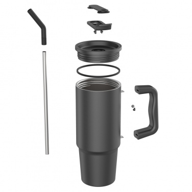 Logo trade advertising products image of: Embrace deluxe RCS recycled stainless steel tumbler 900ml
