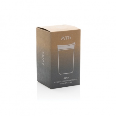 Logotrade promotional item picture of: Avira Alya RCS Re-steel tumbler 300 ml