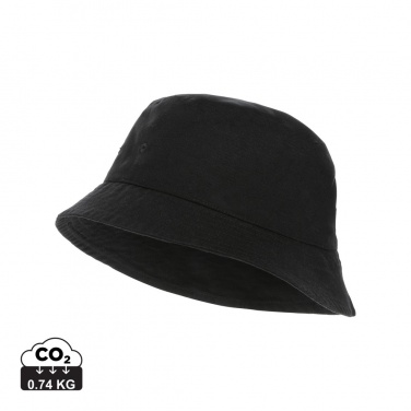 Logo trade promotional merchandise picture of: Impact Aware™ 285 gsm rcanvas one size bucket hat undyed