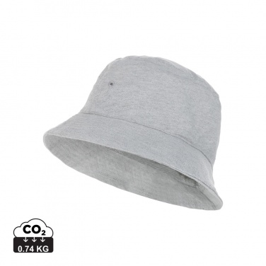 Logotrade promotional merchandise picture of: Impact Aware™ 285 gsm rcanvas one size bucket hat undyed