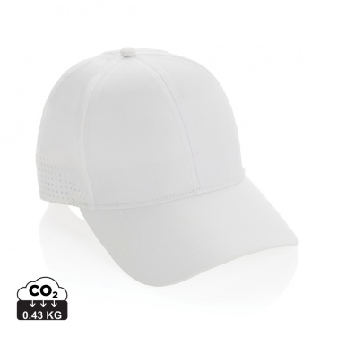 Logo trade business gifts image of: Impact AWARE™ RPET 6 panel sports cap