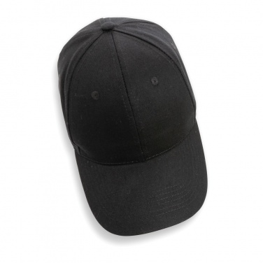 Logo trade advertising products image of: Impact 6 panel 280gr Recycled cotton cap with AWARE™ tracer