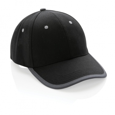 Logo trade promotional products picture of: Impact AWARE™ Brushed rcotton 6 panel contrast cap 280gr