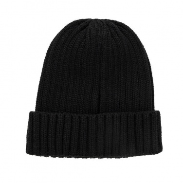 Logotrade promotional gift image of: Kennedi AWARE™ Polylana® beanie with large rib