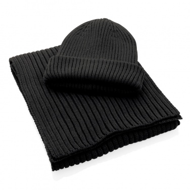 Logotrade business gifts photo of: Impact AWARE™  Polylana® double knitted beanie