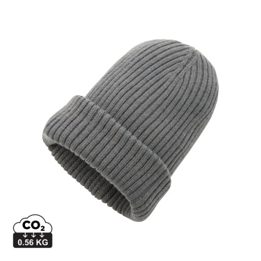 Logo trade promotional merchandise photo of: Impact AWARE™  Polylana® double knitted beanie