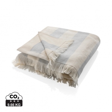 Logo trade promotional gifts picture of: Ukiyo Yukari AWARE™ XL deluxe beach towel 100x180cm