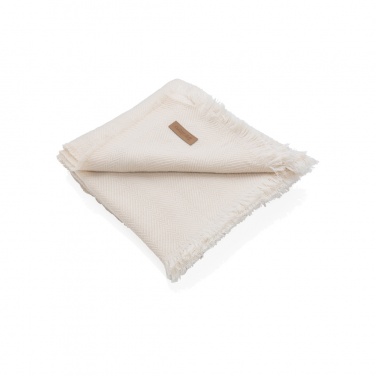 Logotrade promotional giveaway image of: Ukiyo Aware™ Polylana® woven blanket 130x150cm