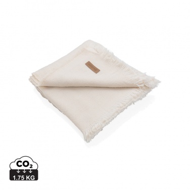 Logo trade promotional gifts picture of: Ukiyo Aware™ Polylana® woven blanket 130x150cm