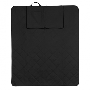 Logo trade promotional merchandise photo of: Impact Aware™ RPET foldable quilted picnic blanket