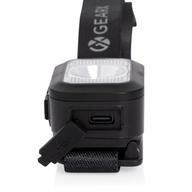 Logotrade promotional giveaways photo of: Gear X RCS rPlastic heavy duty head torch