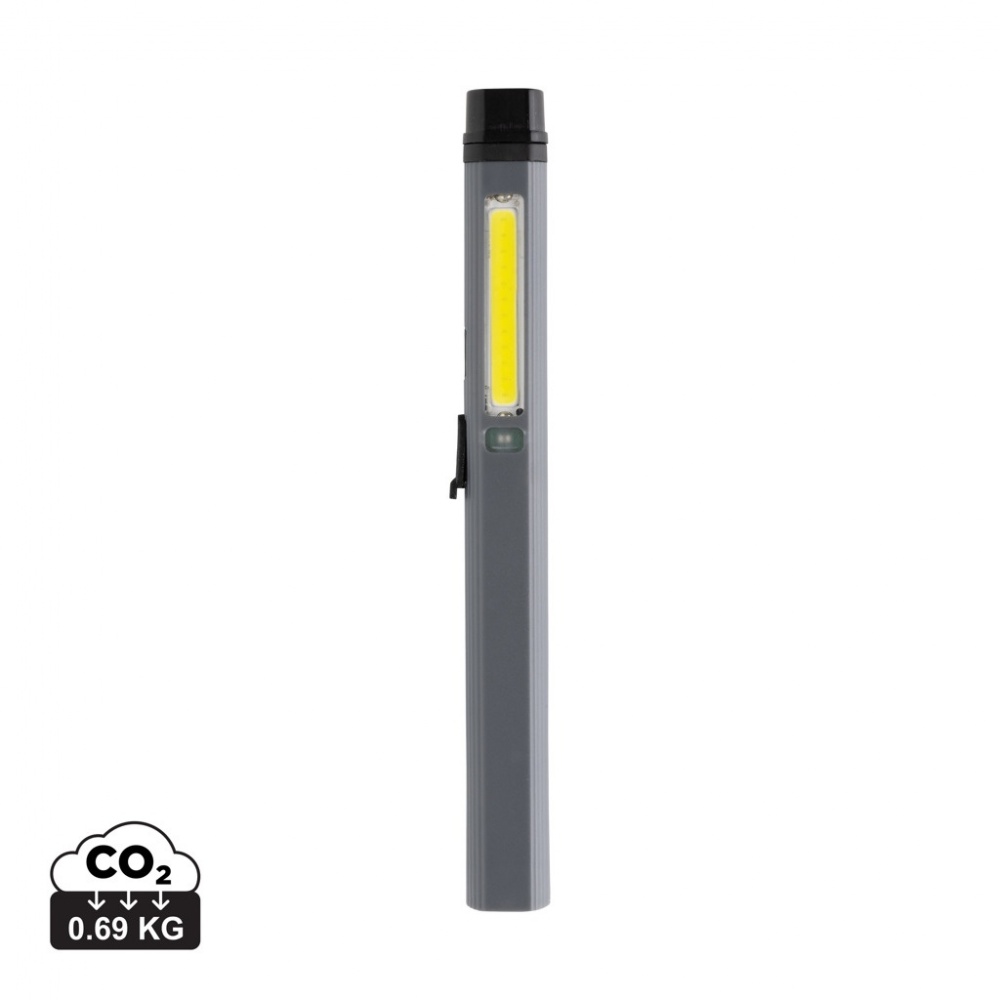 Logotrade promotional products photo of: Gear X RCS recycled plastic USB rechargeable pen light