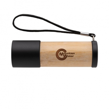 Logotrade promotional product picture of: Bamboo and RCS certfied recycled plastic torch