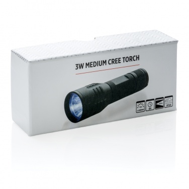 Logo trade promotional merchandise photo of: 3W medium CREE torch