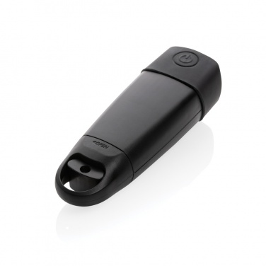 Logotrade promotional product image of: Lightwave RCS rplastic USB-rechargeable torch with crank
