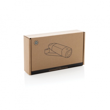Logotrade corporate gift picture of: Lightwave RCS rplastic USB-rechargeable torch with crank