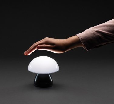 Logo trade promotional products image of: Luming RCS recycled plastic USB re-chargeable table lamp