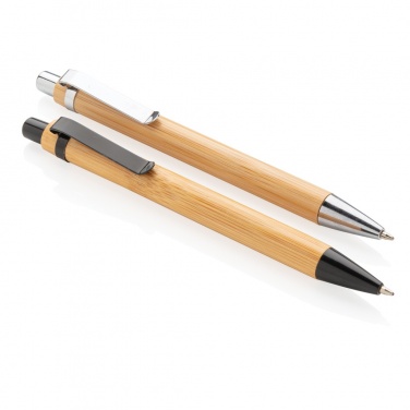 Logo trade promotional merchandise photo of: Bamboo pen