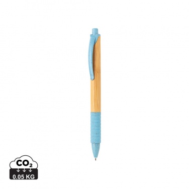 Logo trade promotional gift photo of: Bamboo & wheat straw pen