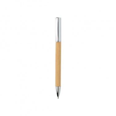 Logo trade promotional giveaway photo of: Modern bamboo pen