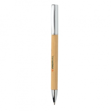 Logotrade promotional item picture of: Modern bamboo pen