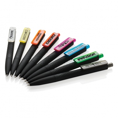 Logo trade promotional merchandise picture of: X3 black smooth touch pen