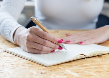 Logo trade promotional products picture of: Pynn bamboo infinity pen