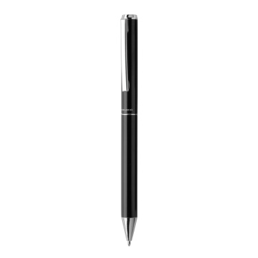 Logo trade promotional giveaways image of: Swiss Peak Cedar RCS certified recycled aluminium pen