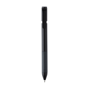 Logo trade promotional giveaway photo of: TwistLock GRS certified recycled ABS pen