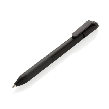 Logo trade advertising product photo of: TwistLock GRS certified recycled ABS pen