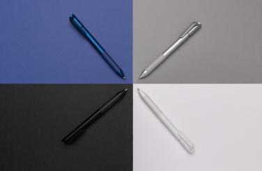 Logo trade promotional giveaway photo of: TwistLock GRS certified recycled ABS pen