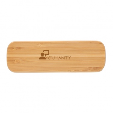 Logo trade corporate gift photo of: Bamboo pen in box