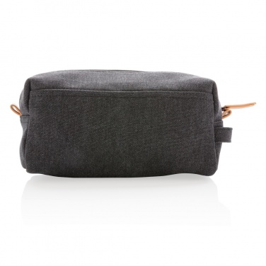 Logotrade advertising products photo of: Canvas toiletry bag PVC free