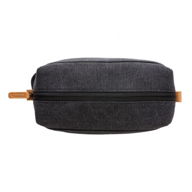 Logotrade promotional merchandise picture of: Canvas toiletry bag PVC free
