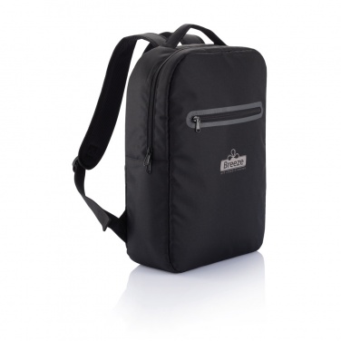 Logo trade corporate gifts image of: London laptop backpack PVC free