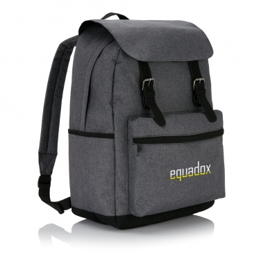 Logotrade promotional gifts photo of: Laptop backpack with magnetic buckle straps
